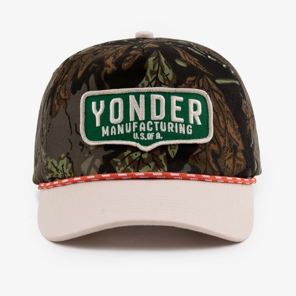 Yonder Manufacturing hat — Front view