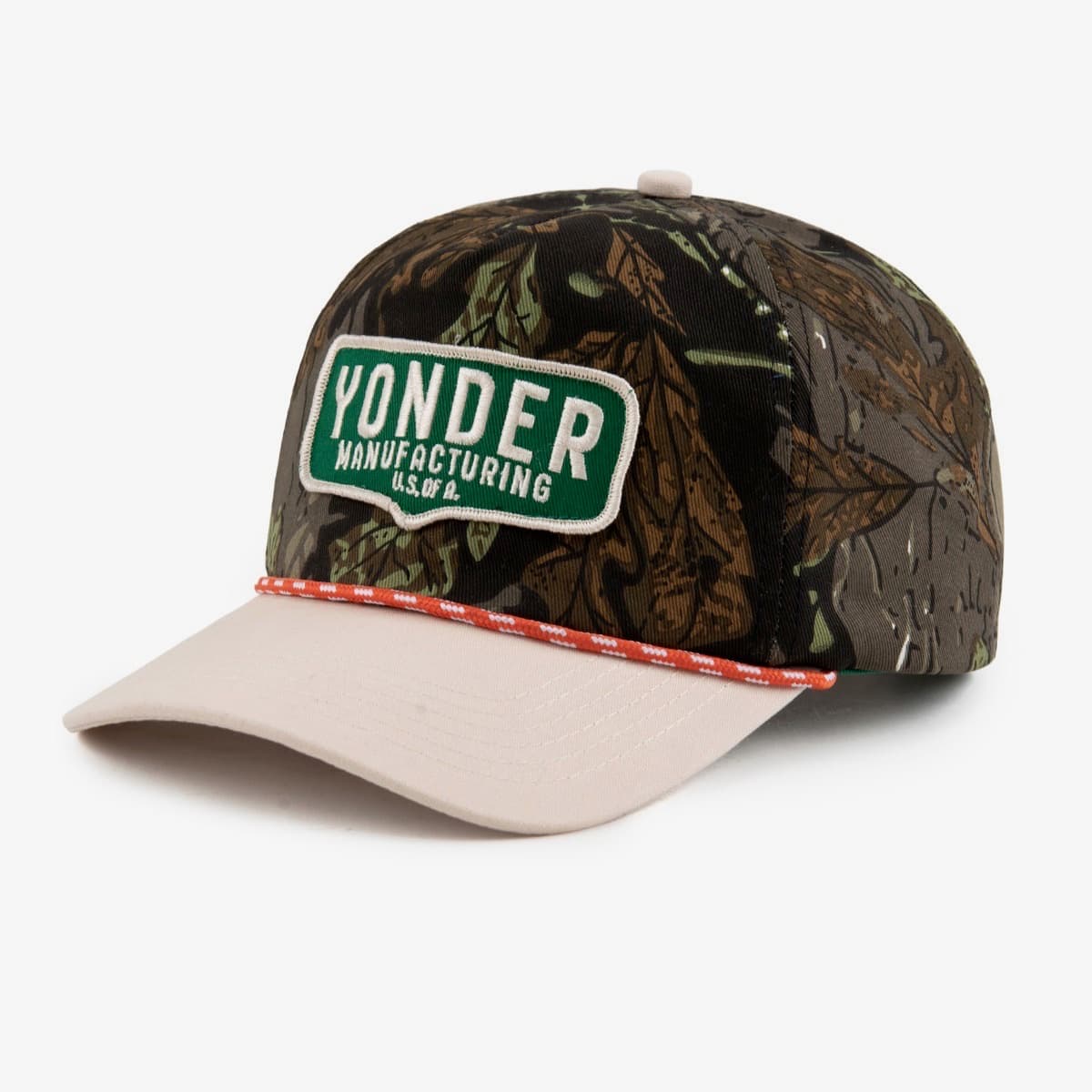 Yonder Manufacturing hat — Angle view