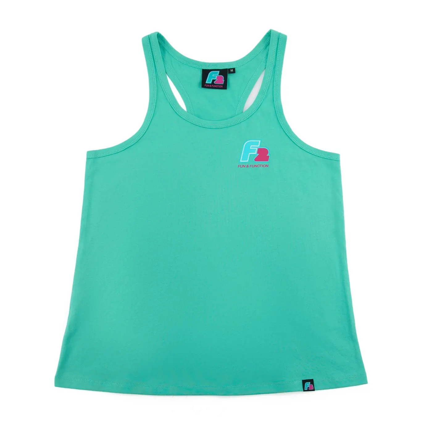 Custom tank top, design 1, front view