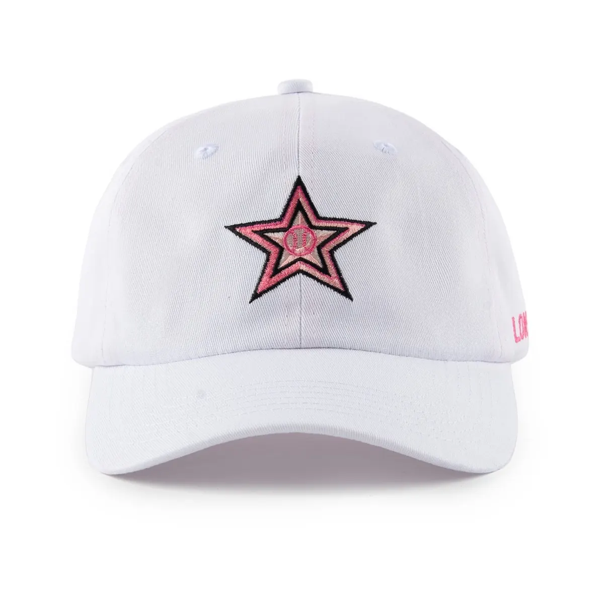 Custom dad hat, design 1, front view